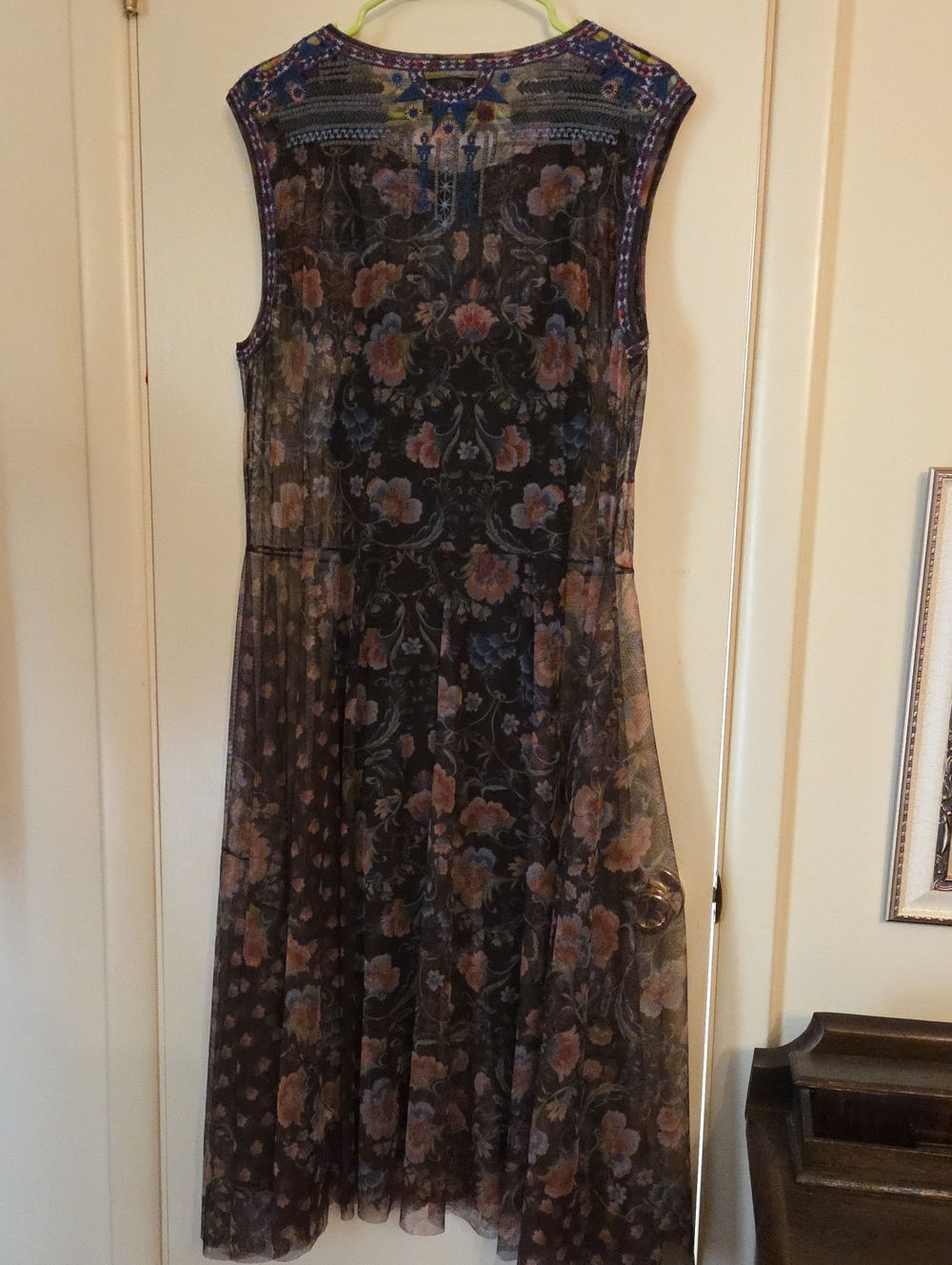 XL Johnny Was Sheer Dress (Slipdress) Included - Picture 5 of 8